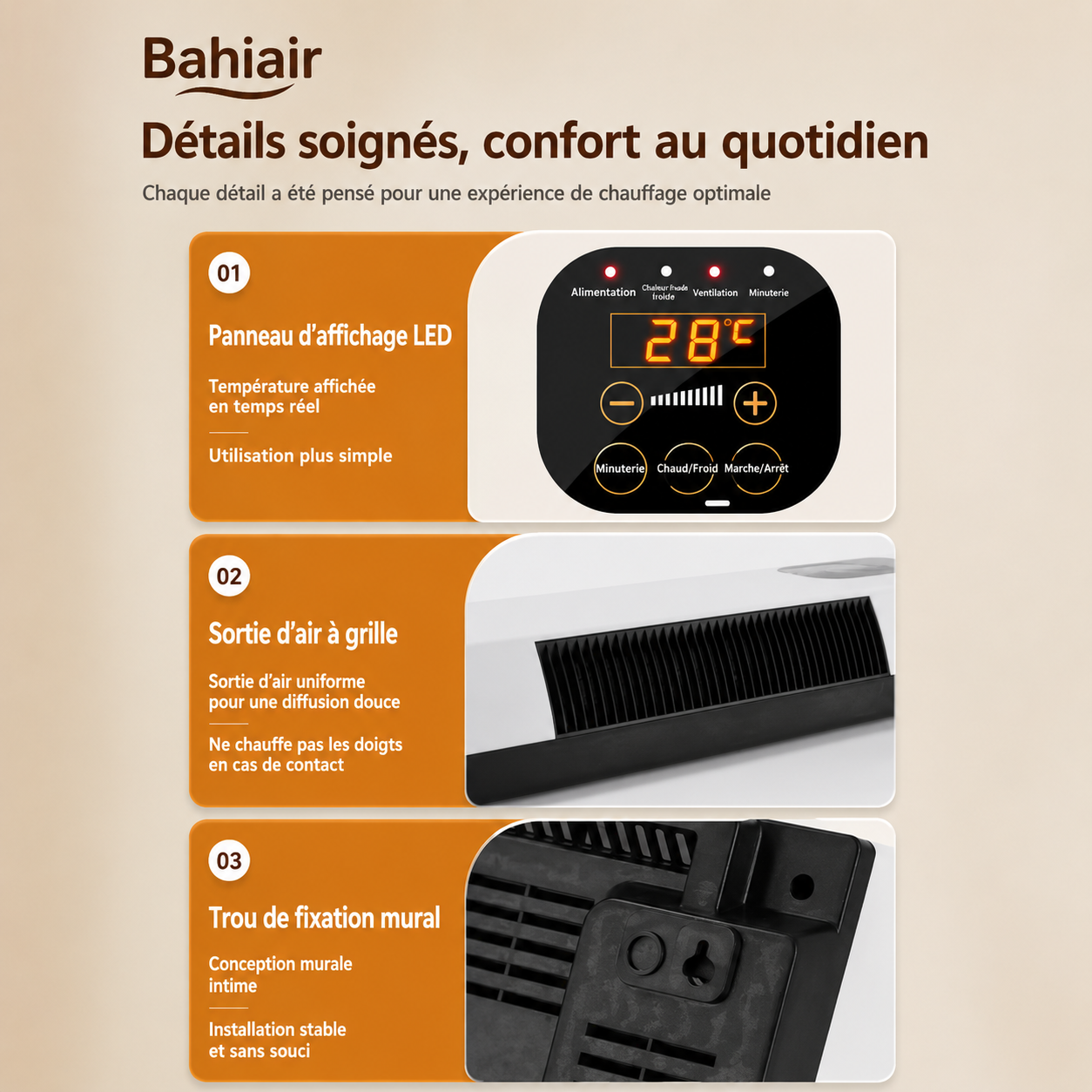 Climatiseur portable silence extrême