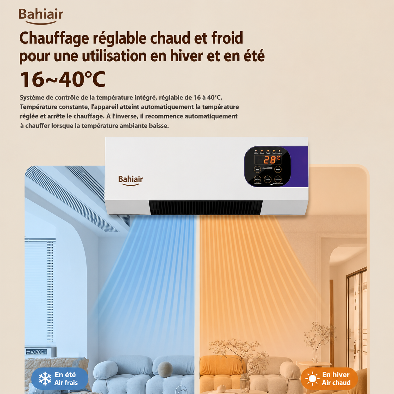 Climatiseur portable silence extrême